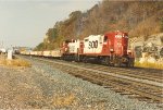 Local returns  east approaching the yard